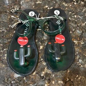 NEW Katy Perry Jelly Cactus Sandals! Women’s 5